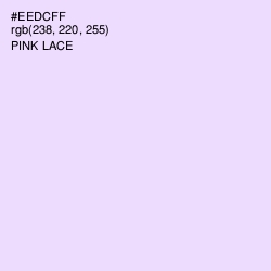 #EEDCFF - Pink Lace Color Image